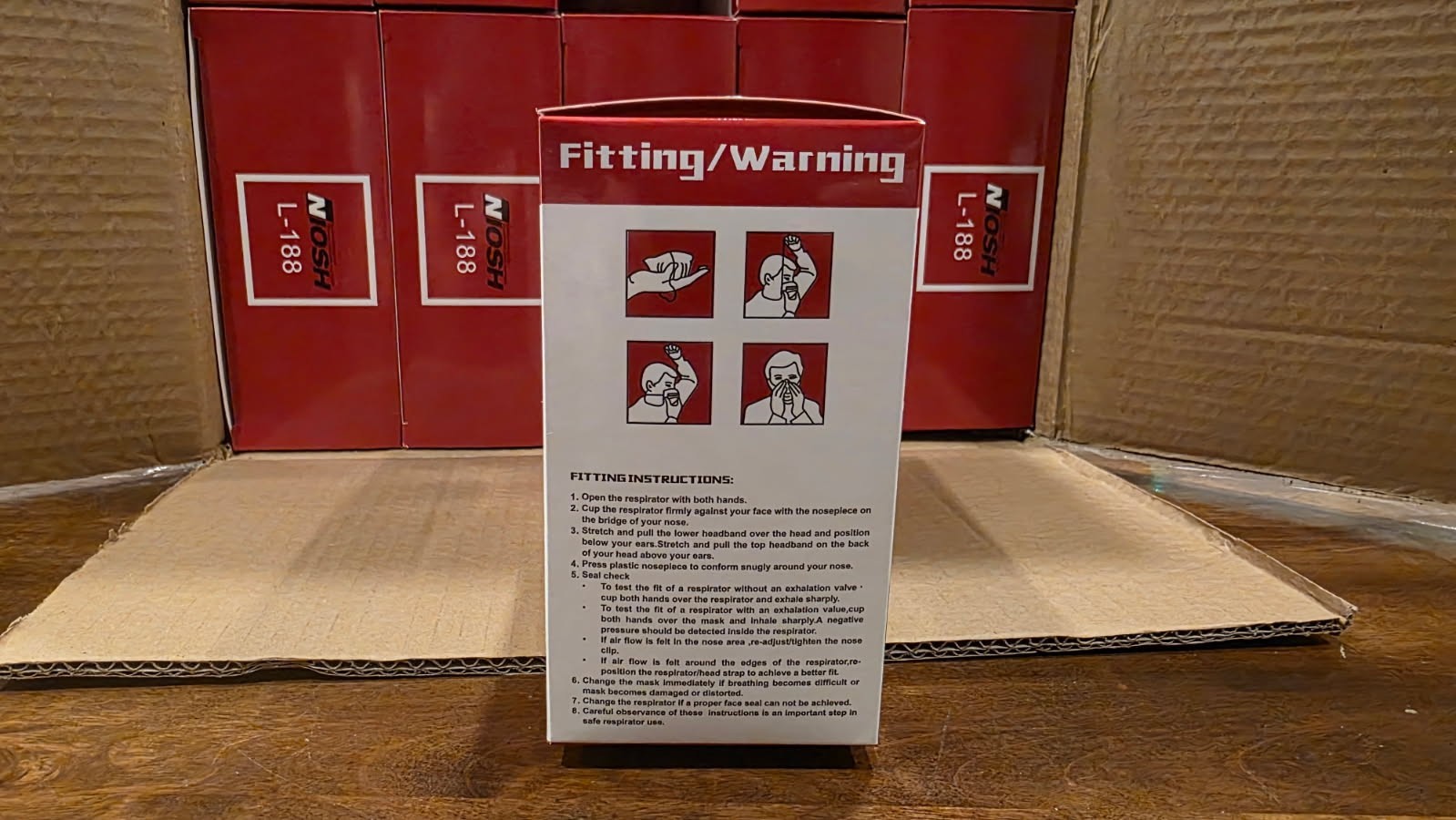 Case of N95 Respirator Masks with NIOSH Approval -400 per case