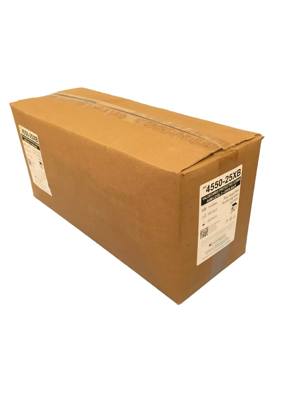 Valuecare Protective Gowns | 4550-25XB | XL | Blue | AAMI Level 3 | Case of 100