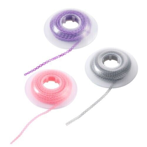 1 Roll Dental Orthodontic Elastic Power Chain Rubber Bands Long/Short/Continuous