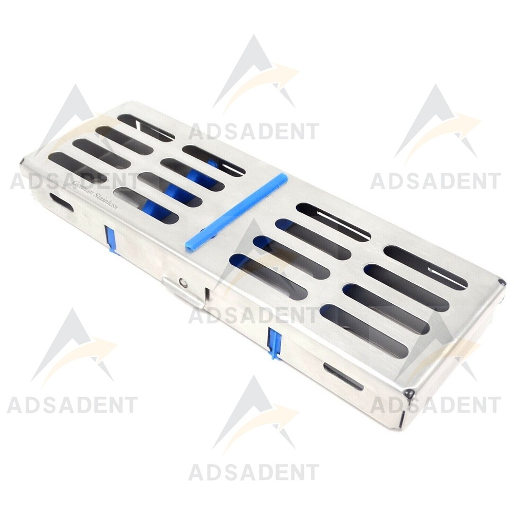 3 Surgical Autoclave Sterilization Cassette Rack Dental Instruments 5 Pcs