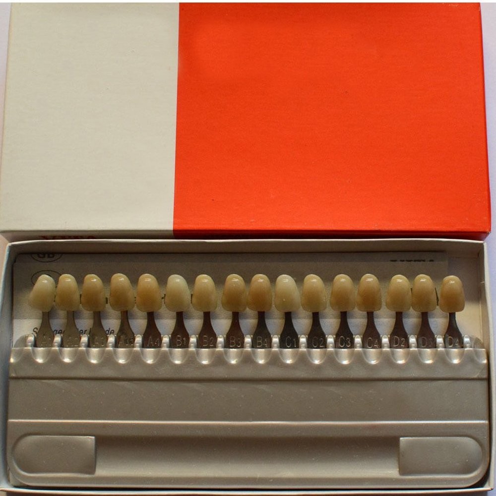 Plutusdental Shade Guide Porcelain Dental Dentist 1 Count (Pack of 1)