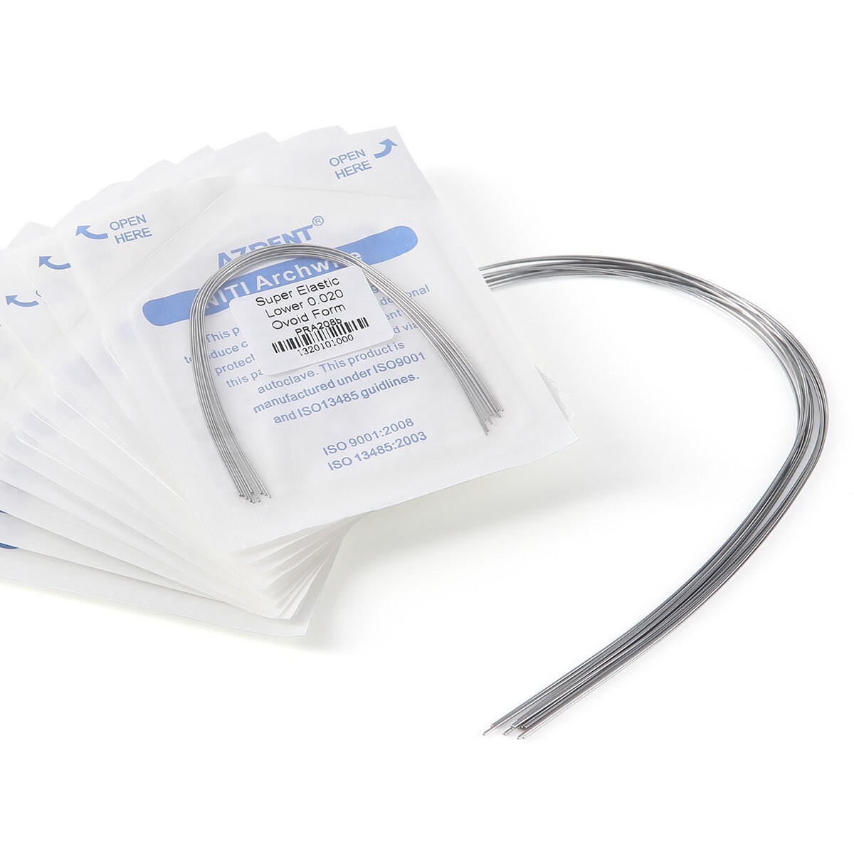Dental Ortho Super Elastic Niti /Stainless Steel Arch Wire/Lingual Retainer Wire