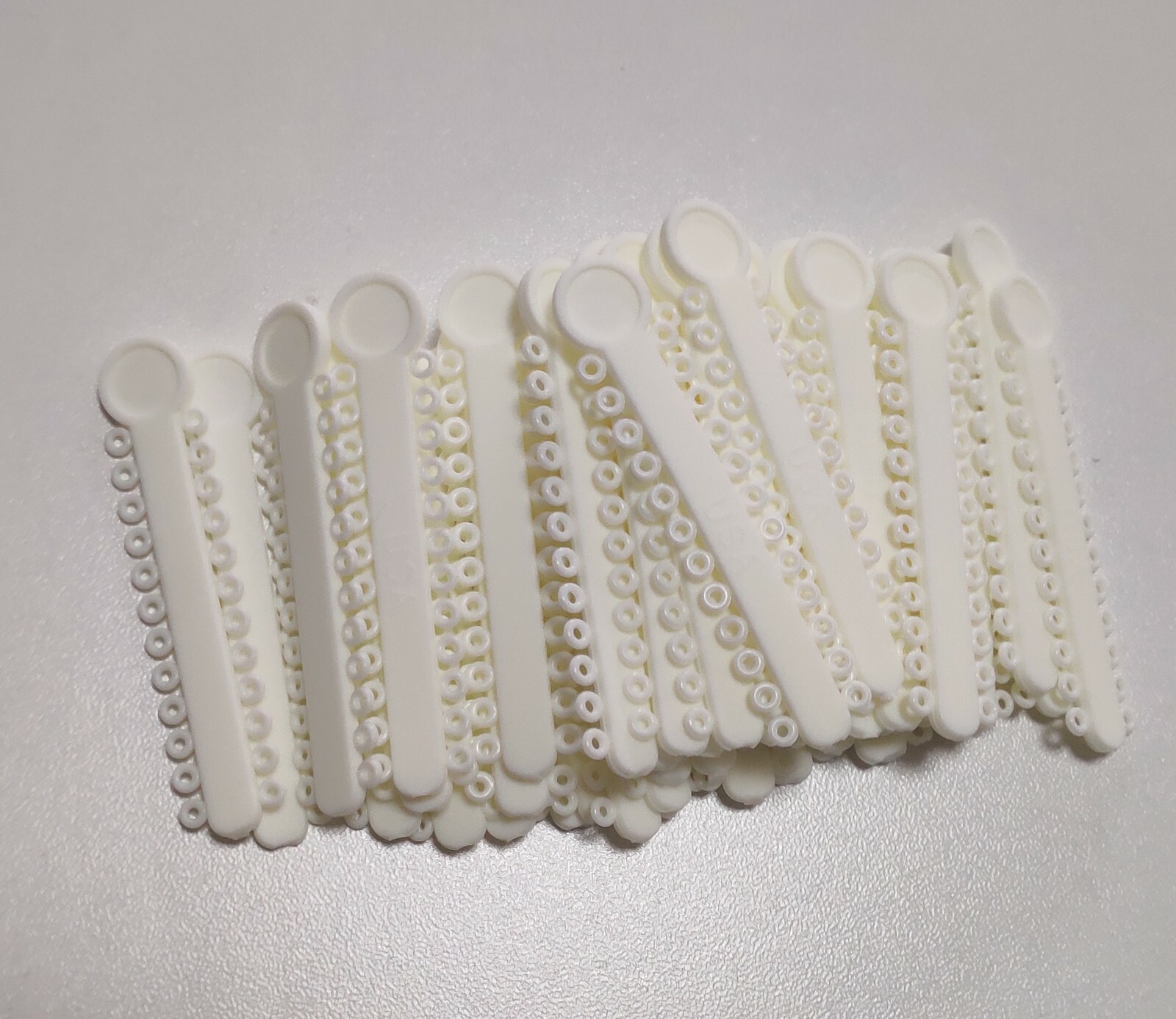 20 Packs Dental Ligature Ties Elastics Ligas Colored Bands 1008Pcs/pack