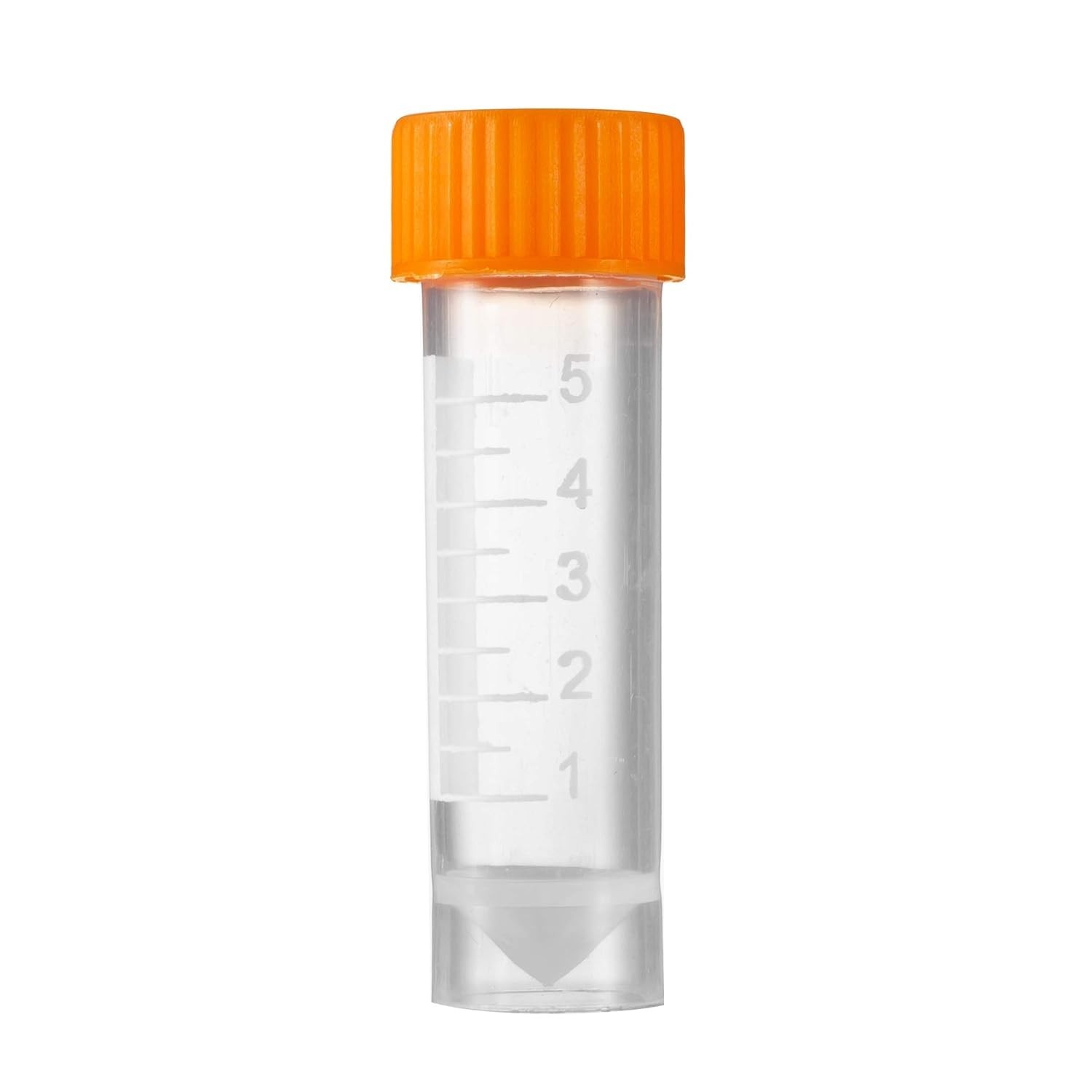 Durable 5ml Flat Bottom Plastic Vials with Screw Caps – Ideal for Solid & Liquid