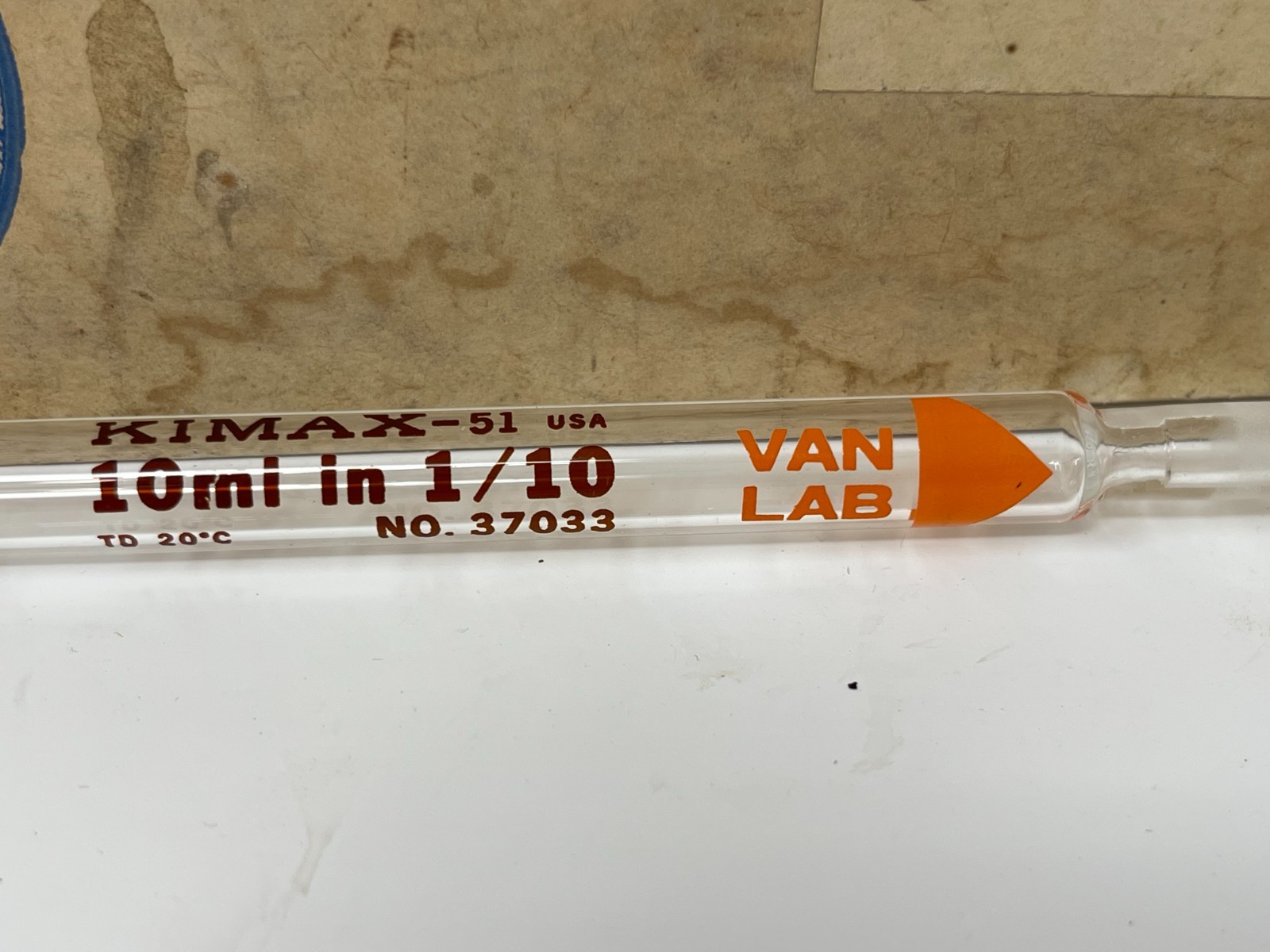 VWR Scientific Van-Lab Serological Pipets – 12, 10 x 1/10ml. NEW 52960-196