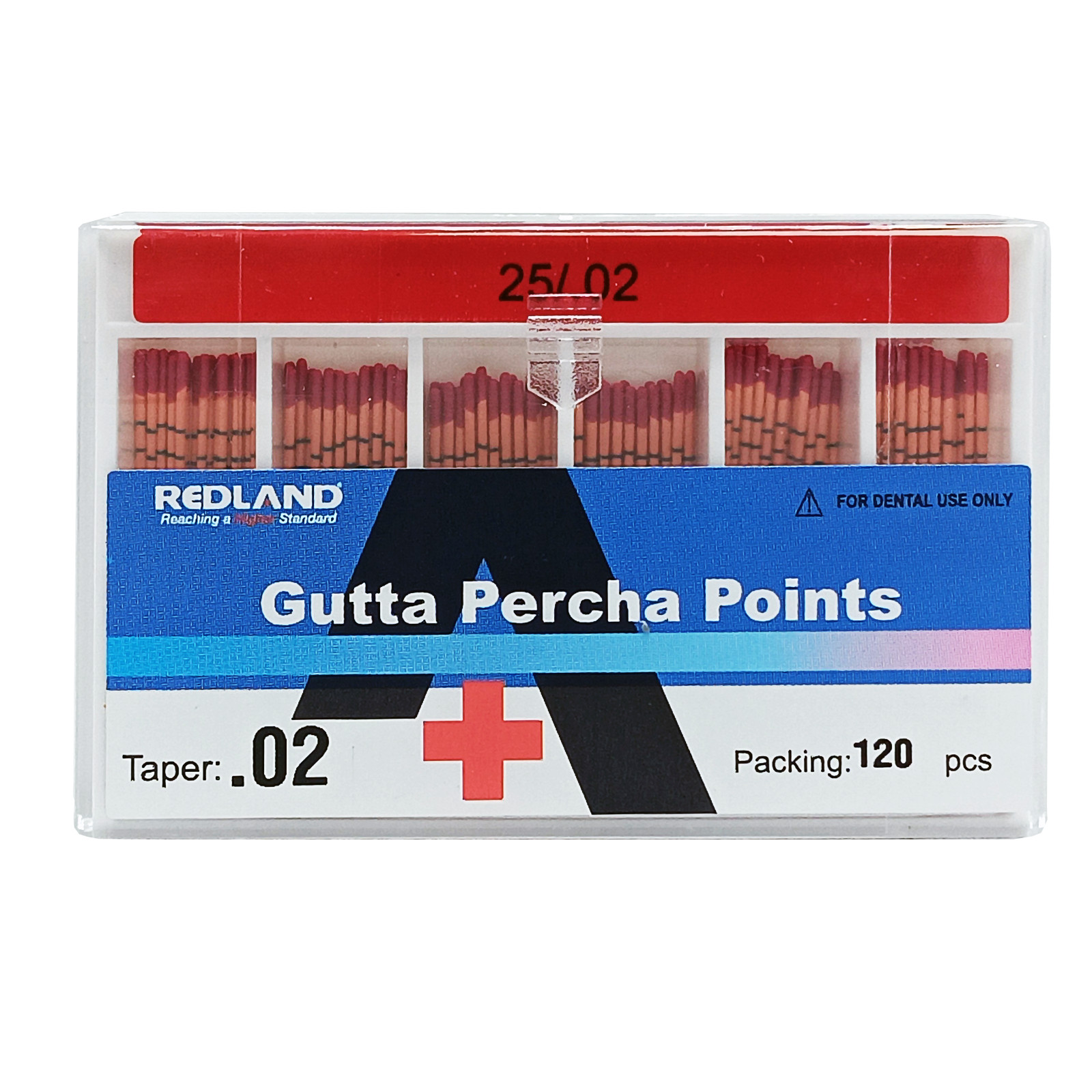 REDLAND MM Marked Endodontic Gutta Percha Point .02/.04/.06 Taper All Size 15-40