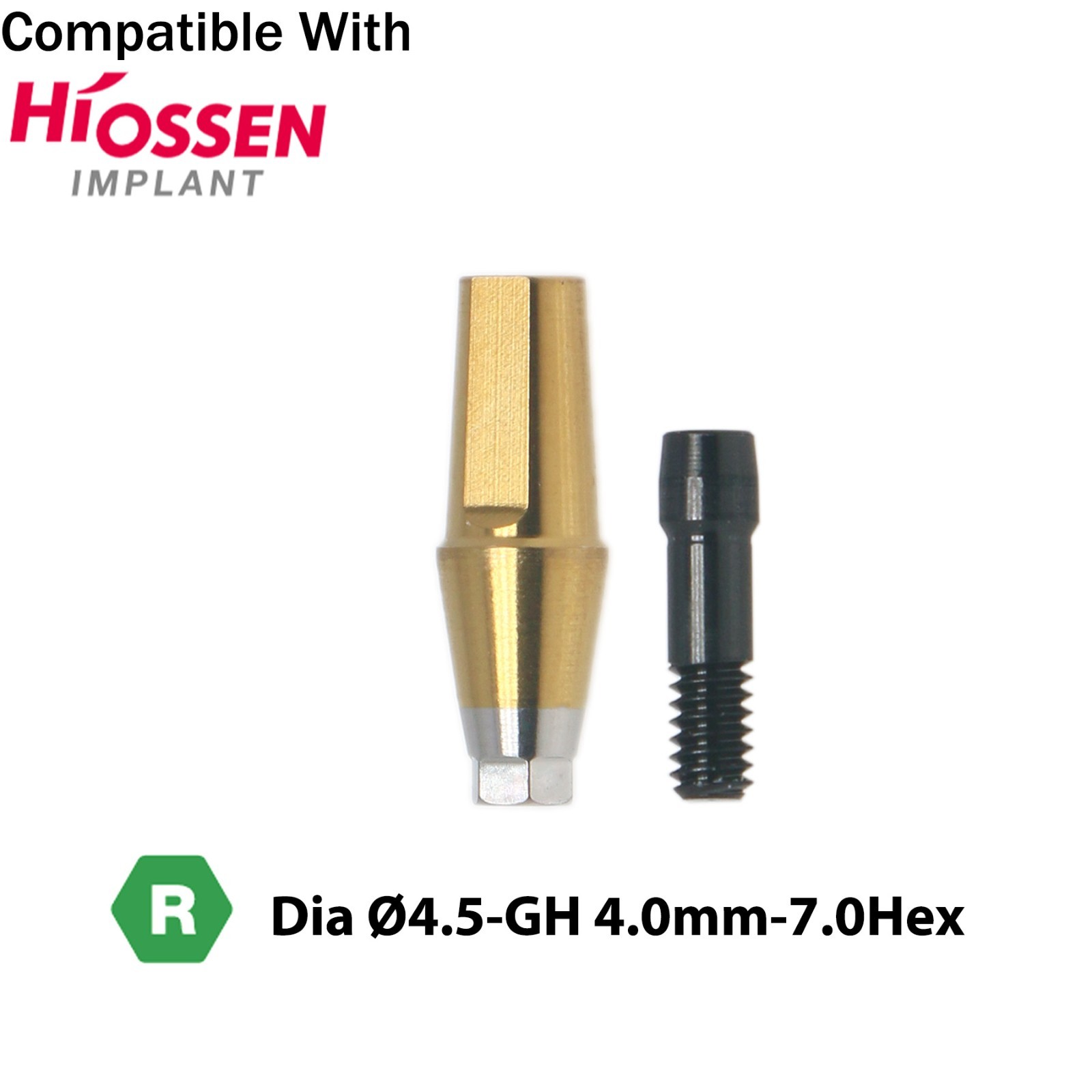 Dental Titanium Straight Transfer Abutment Mini/Regular for Osstem Hiossen TS