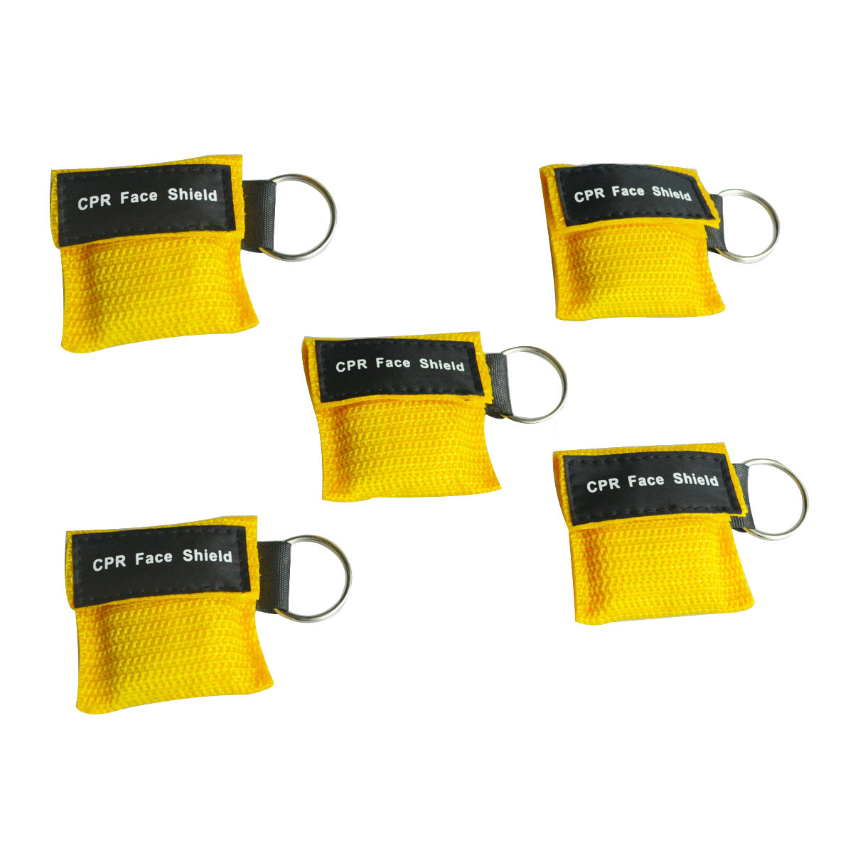 Cpr Mask With Key Ring Cpr Face Shield For AED Training CPR 30:2 100Pcs/Pack