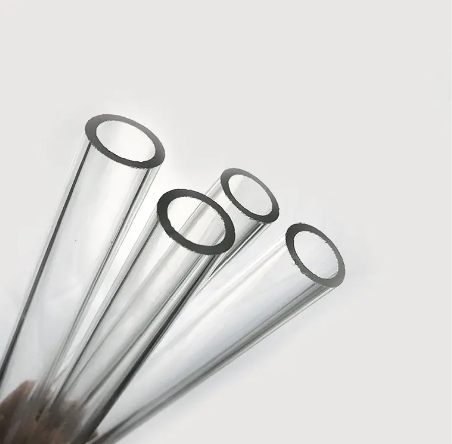 (10 Pack) 4″ Inch Clear Pyrex Glass Blowing Tube 12mm OD 8mm ID 2mm Thick Wall