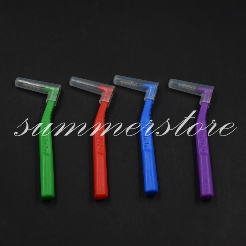 4 Kits 4 Colors 8 Pcs/Kit Dental Orthodontic Oral Clean Care Floss Wax Mirror