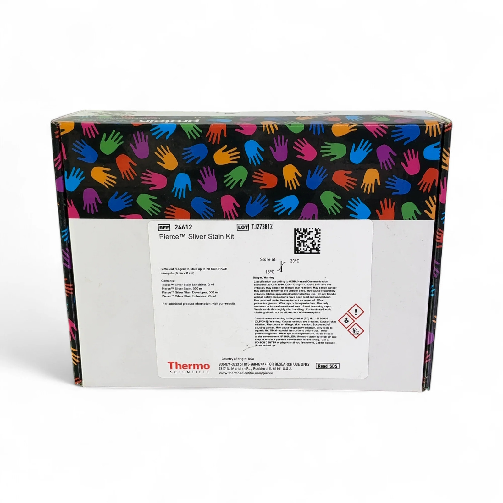 Thermo Scientific 24612 Pierce Silver Stain Kit NEW Partial Box SEE DETAILS BO!
