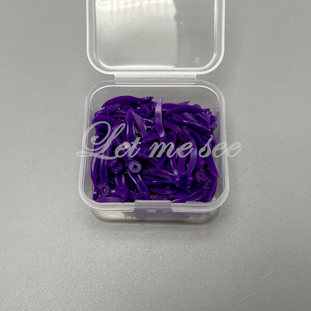 400pcs Dental Plastic Wedges with Hole Dentist Materials 4 Size Teeth Wedges