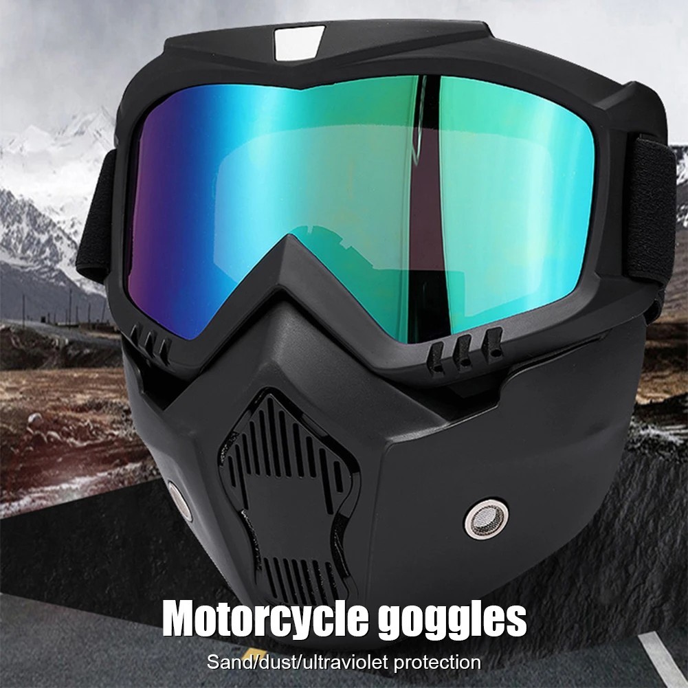 Safety Work Full Face Mask Shield & Goggles Construction Eye Protection Eyewear*