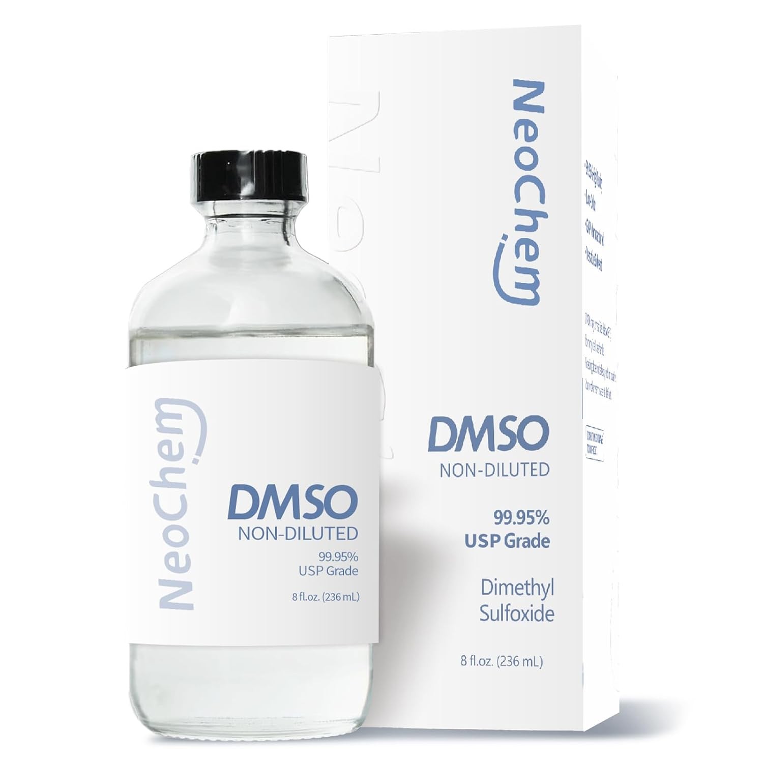 Dimethyl Sulfoxide (DMSO) 99.95% Pure Liquid |8 oz. DMSO Non-diluted | Undilu…