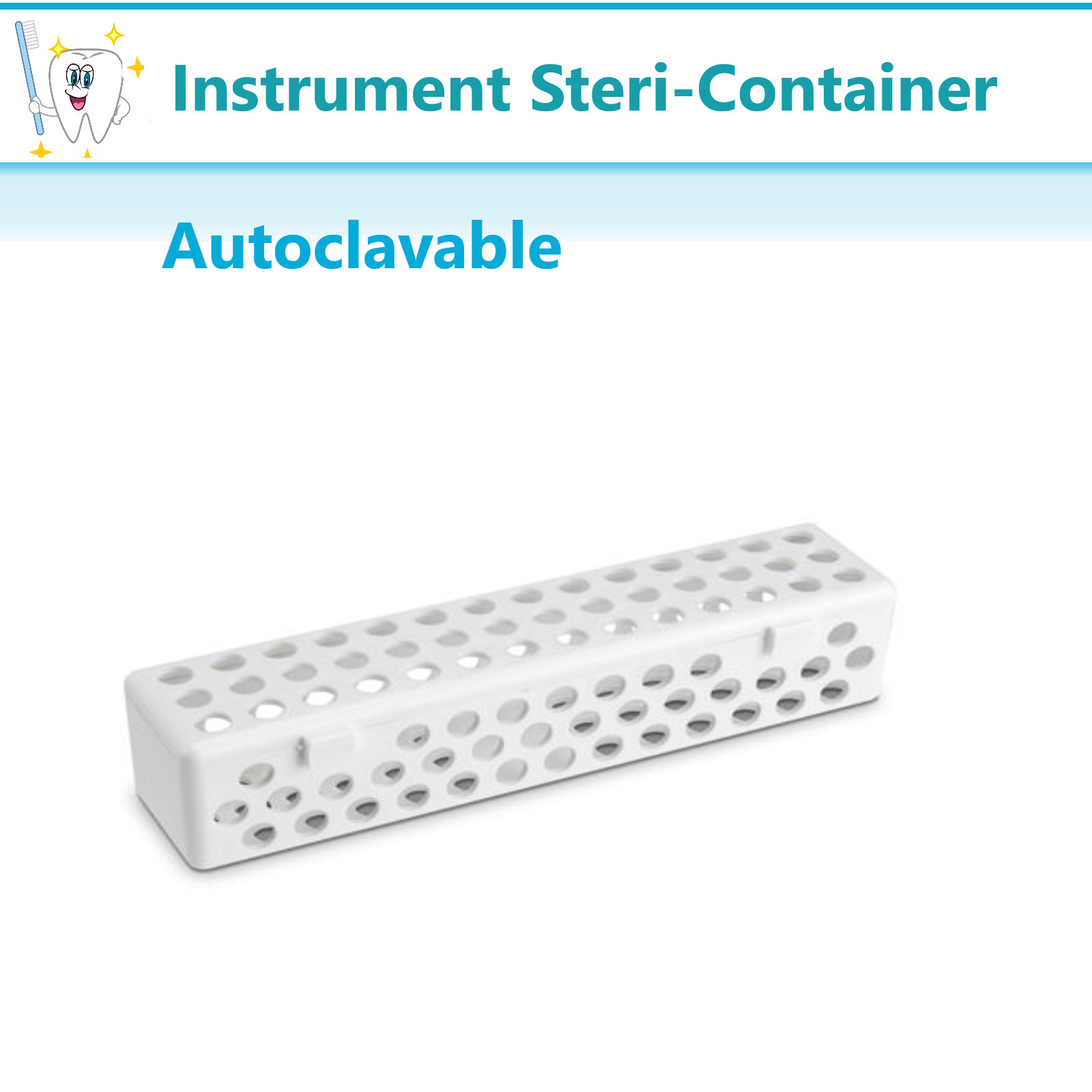Dental Surgical Medical Instrument Sterilization Plastic Cassette Autoclavable
