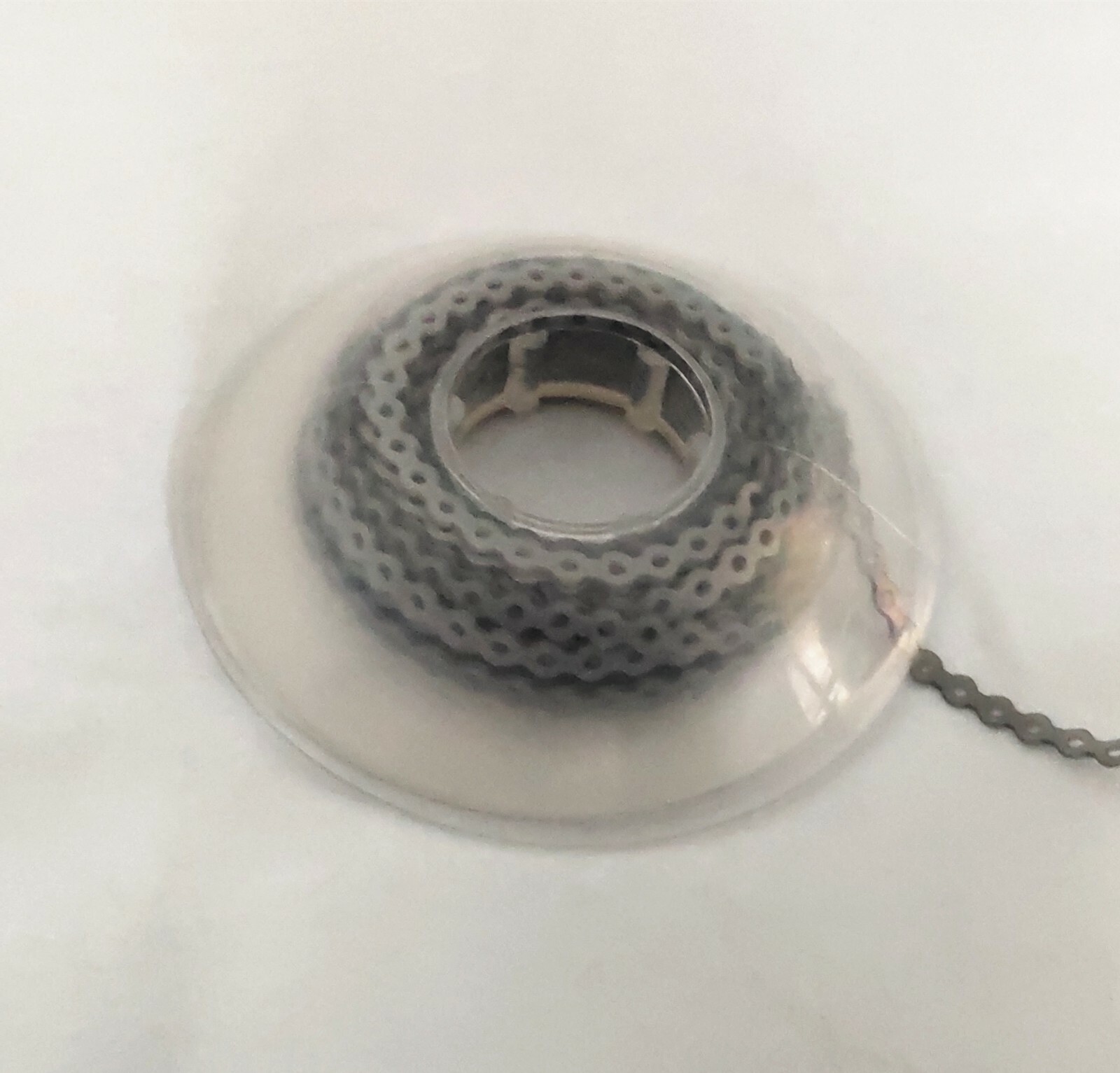 1 Pack Ligature Ties 1008Pcs &1 Pc Elastic Power Chain 15 Feet Short Grey Gray