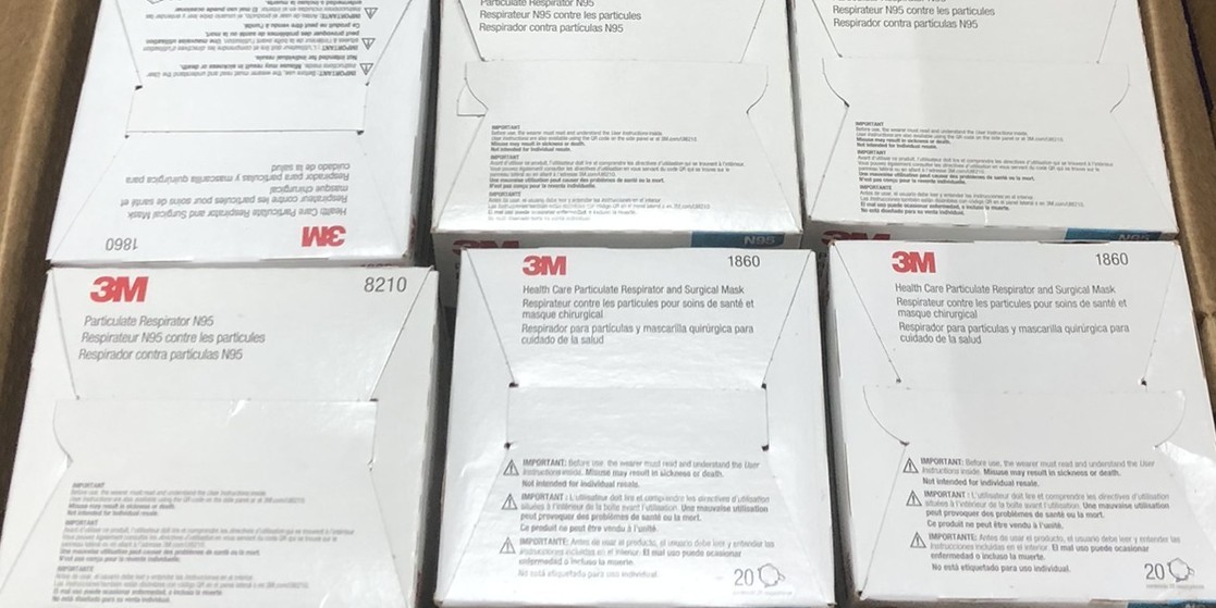 3M 8210 N95 Particulate Respirator Mask Dust Safety Filtration 20 Count,