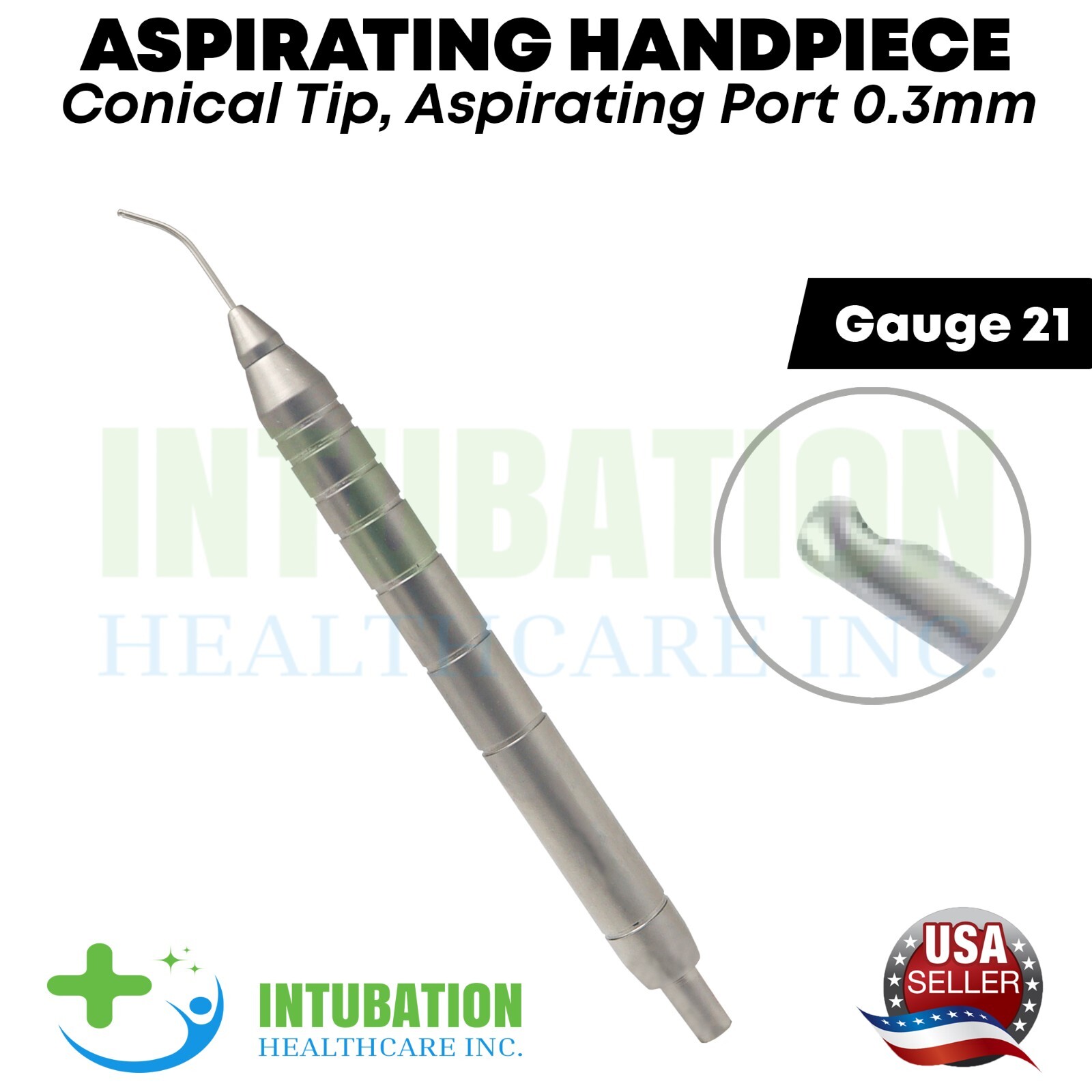 Aspirating Handpiece Conical 0.3mm Aspirator Tip Ophthalmic Surgical Instruments