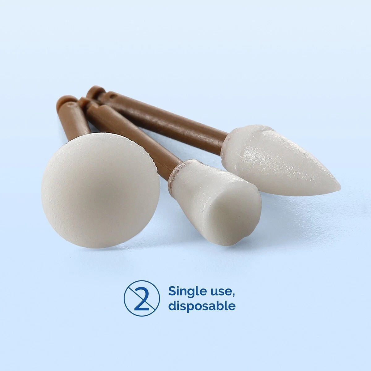 40 Pcs/Pack Dental Composite Polishing Finishing Cups/Points/Discs Fit ENHANCE