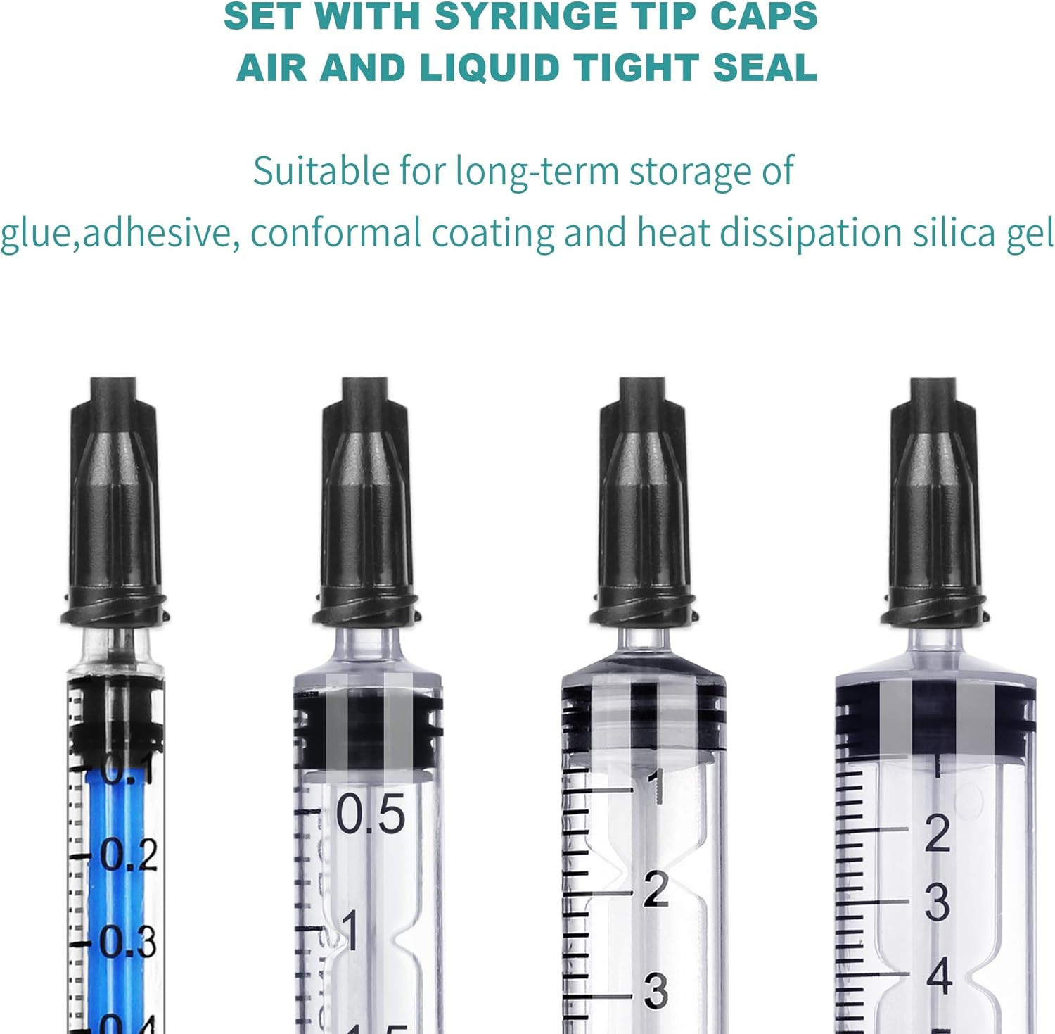 20Pack 1Ml / 3Ml / 5Ml / 10Ml Syringe without Needle – Small Plastic Syringes St