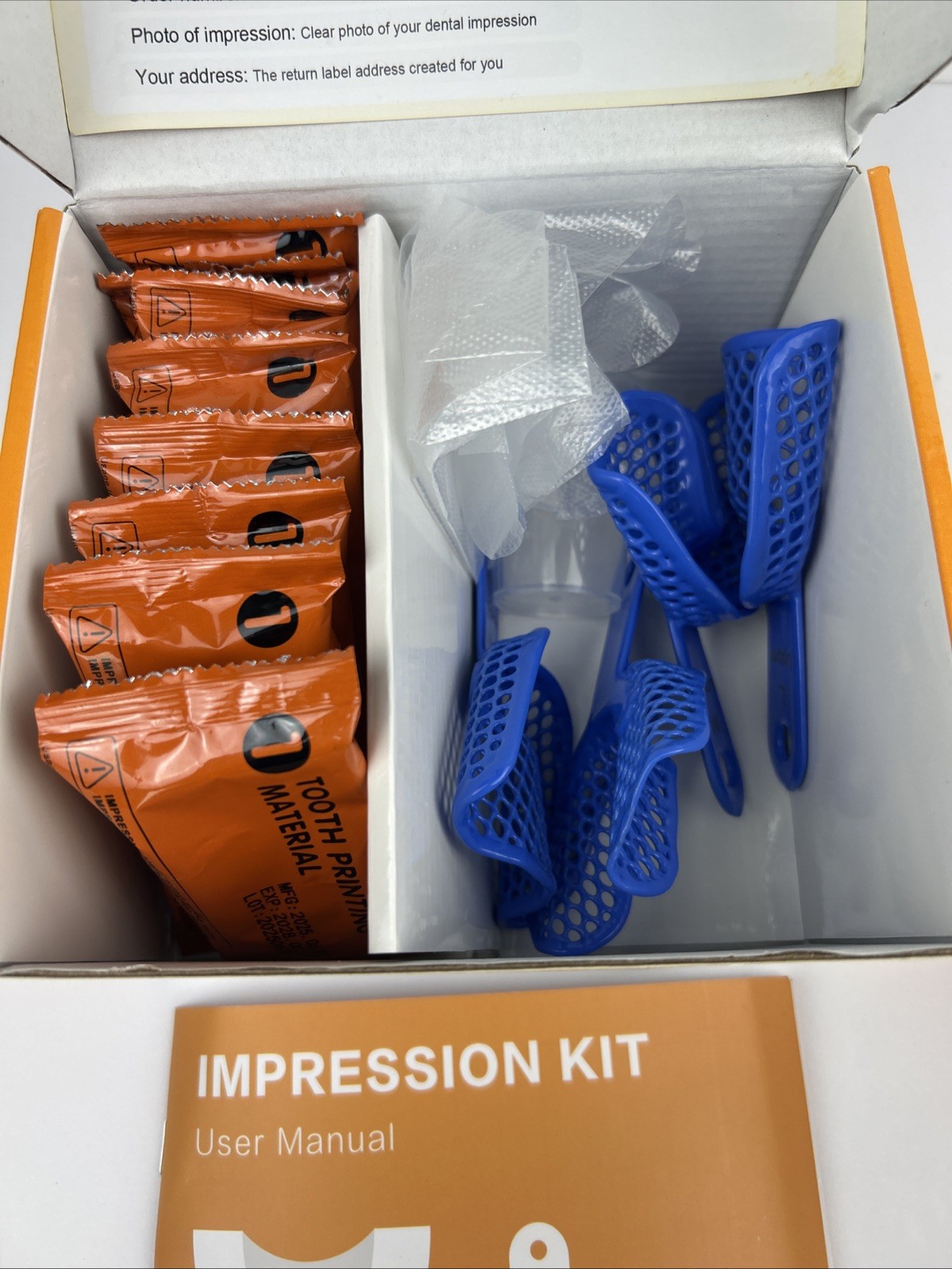 INITSMIL Dental Impression Kit | Easy Home Teeth Mold for Aligners