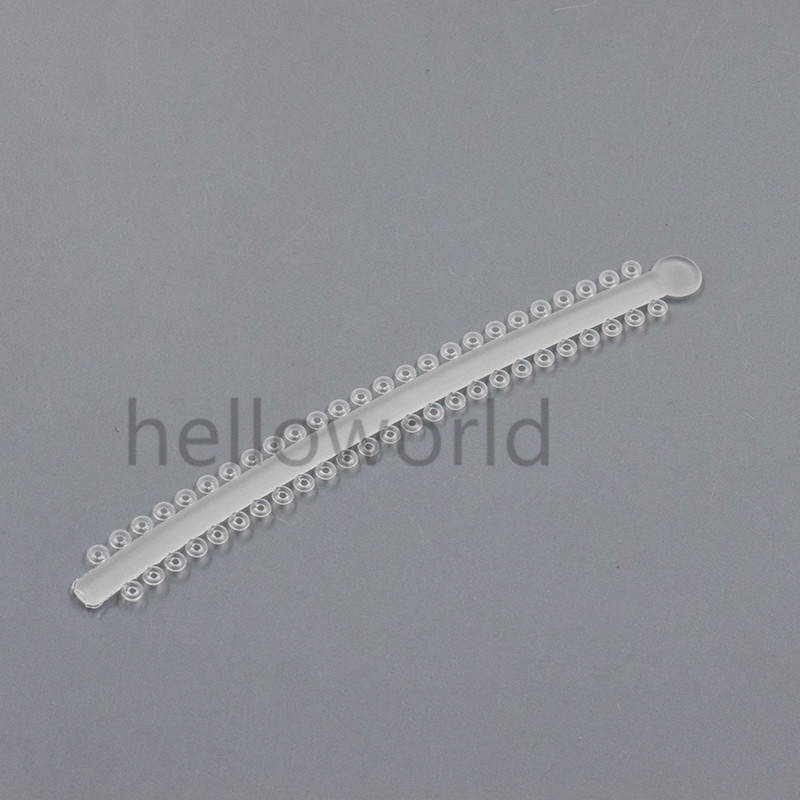 Dental Orthodontic Ligature Ties 1000pcs/pack White High Elasticity High Rebound