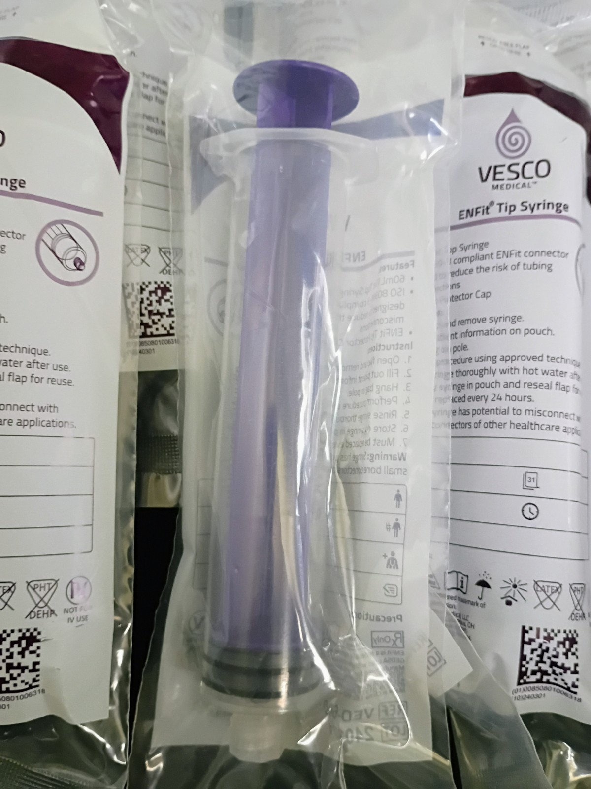 Vesco ENFIT Tip , 60ML (15)