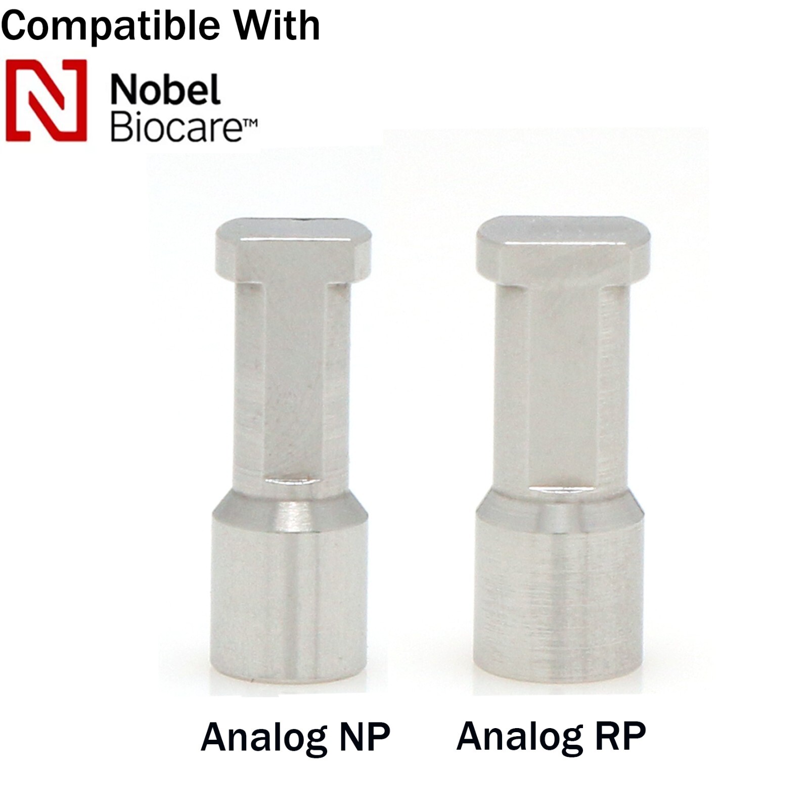 Dental fits Nobel Active NP/RP Impression Transfer Coping Open Close Tray Analog