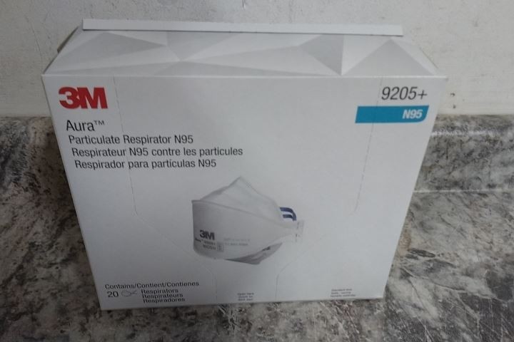 3M 9205+ 240 Pk Universal Size White Disposable Respirator