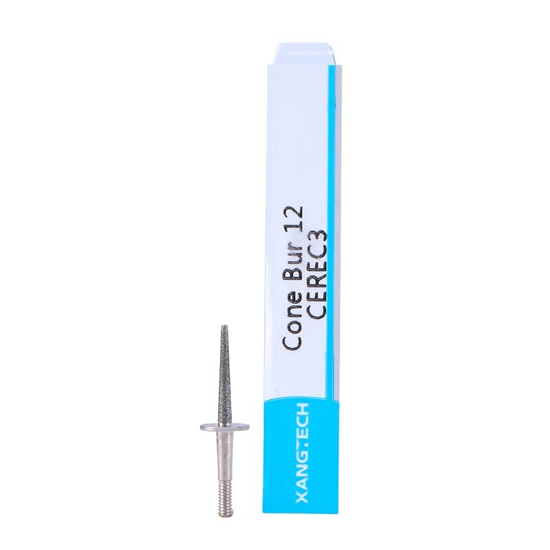 Dental Cerec 3 Diamond Wet Tools Cylinder Bur 1.2mm/1.6mm for Disilicate Blocks