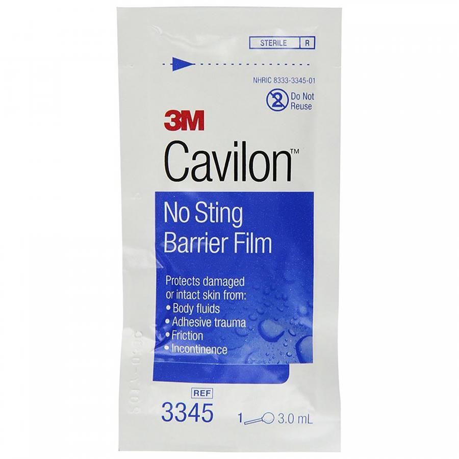 3M Cavilon NoSting Barrier Film 3mL FastDry NoStick Hypoallergenic Nocytotoxic 1