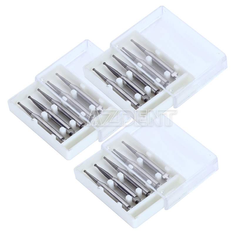 Dental Tungsten Steel Carbide Burs RA 1-8 for Contra Angle Low Speed Handpiece
