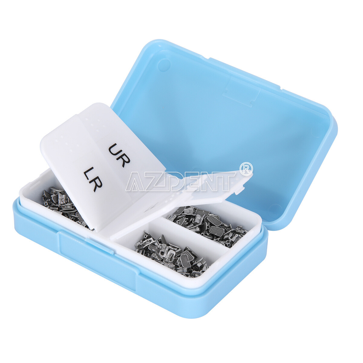 AZDENT Dental Orthodontic Buccal Tube 1st Molar Sgl MBT.022 Monoblock Bondable