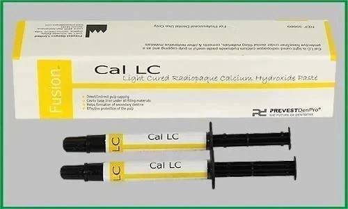 CAL LC Light Cured Radiopaque Calcium Hydroxide Paste free shipping (fast ship)