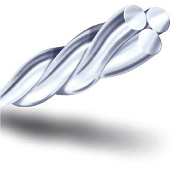 TWIST FLEX THREE STRAND WIRE .0175′ 30 FT SPOOL WILDCAT /ORTHODENTALUSA TRENZADO