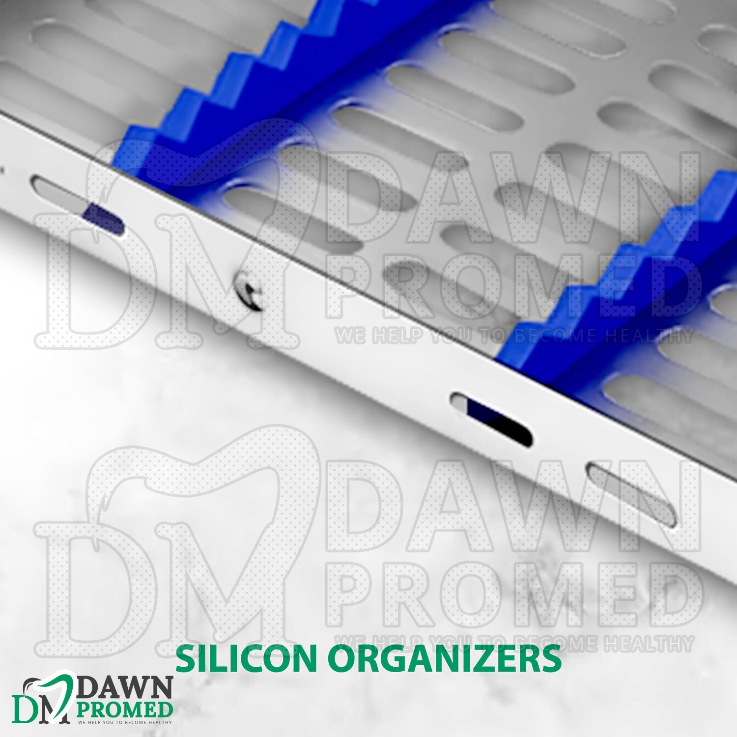 Dental Sterilization Cassette Autoclave Tray Box For 10 Instruments German Grade