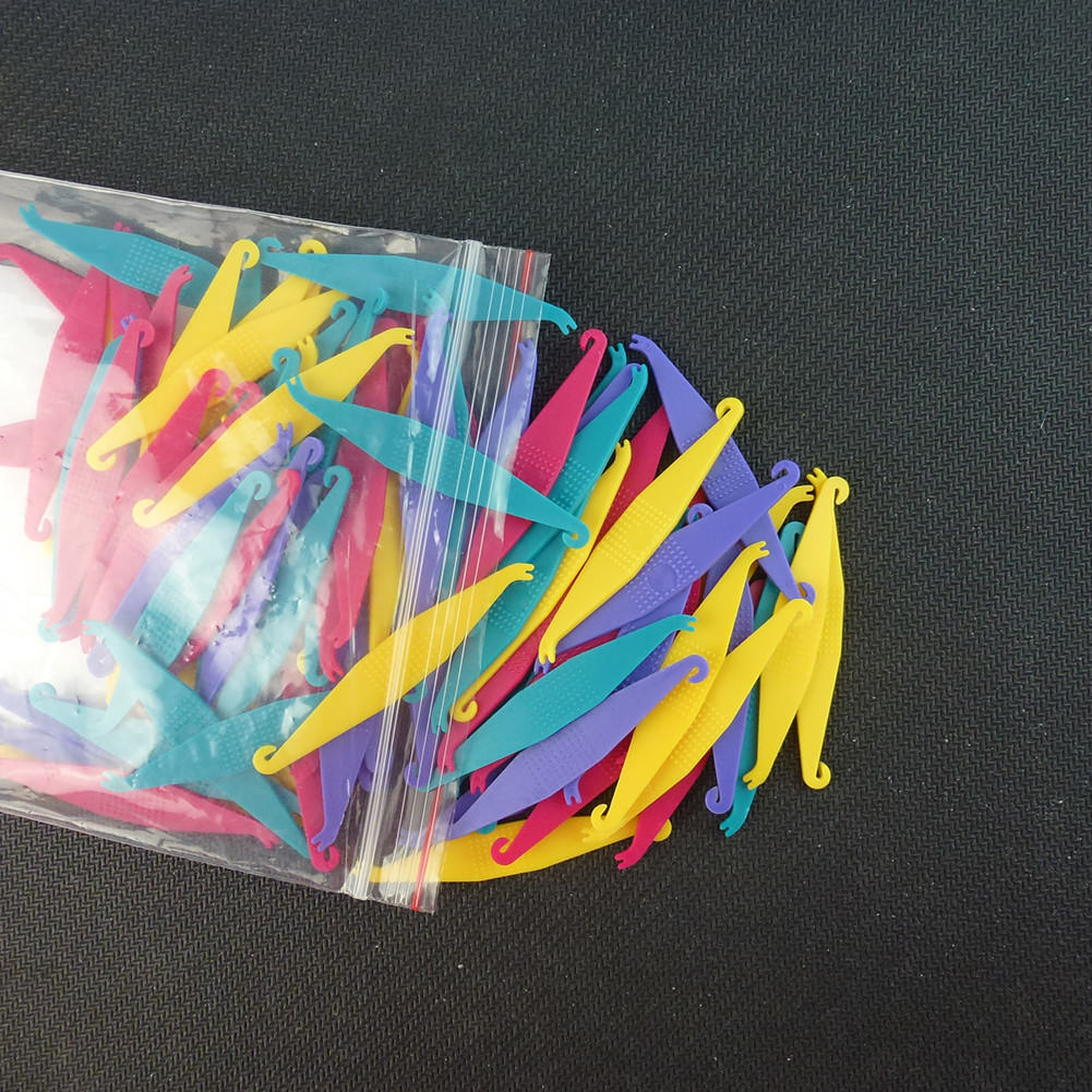 100Pcs Dental Orthodontic Elastic Placer For Braces–Elastic Rubber Band Placers