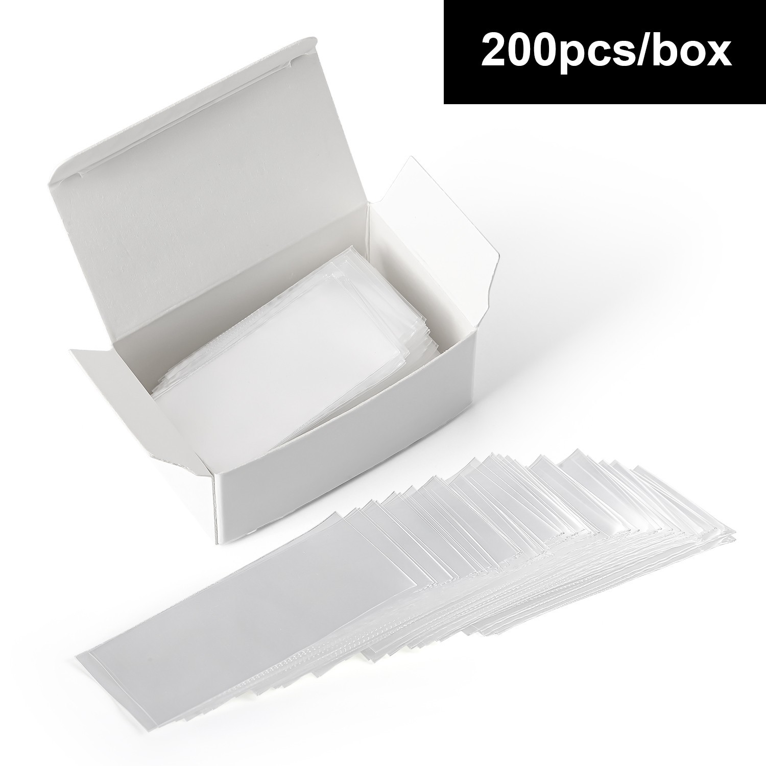 200pcs/box Dental Transparent Panorama Bite Block Cover Sleeves Film/1″x2″