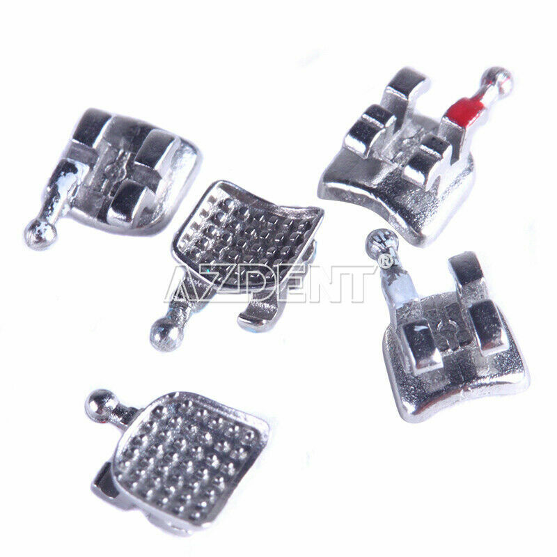 AZDENT Dental Ortho MIM Monoblock Brackets Braces Mini Roth/MBT 022/018 Hk 3/345