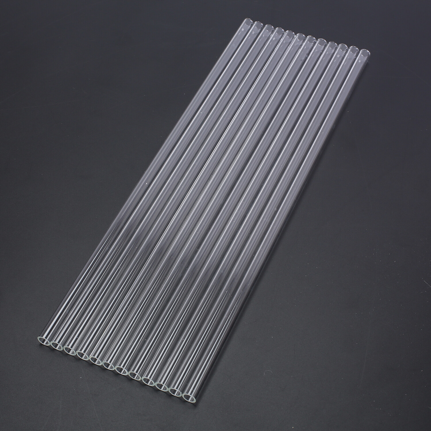 12 x Borosilicate Pyrex Glass Tubing Blowing Tubes 12″ Long 8mm OD 1.2mm Thick