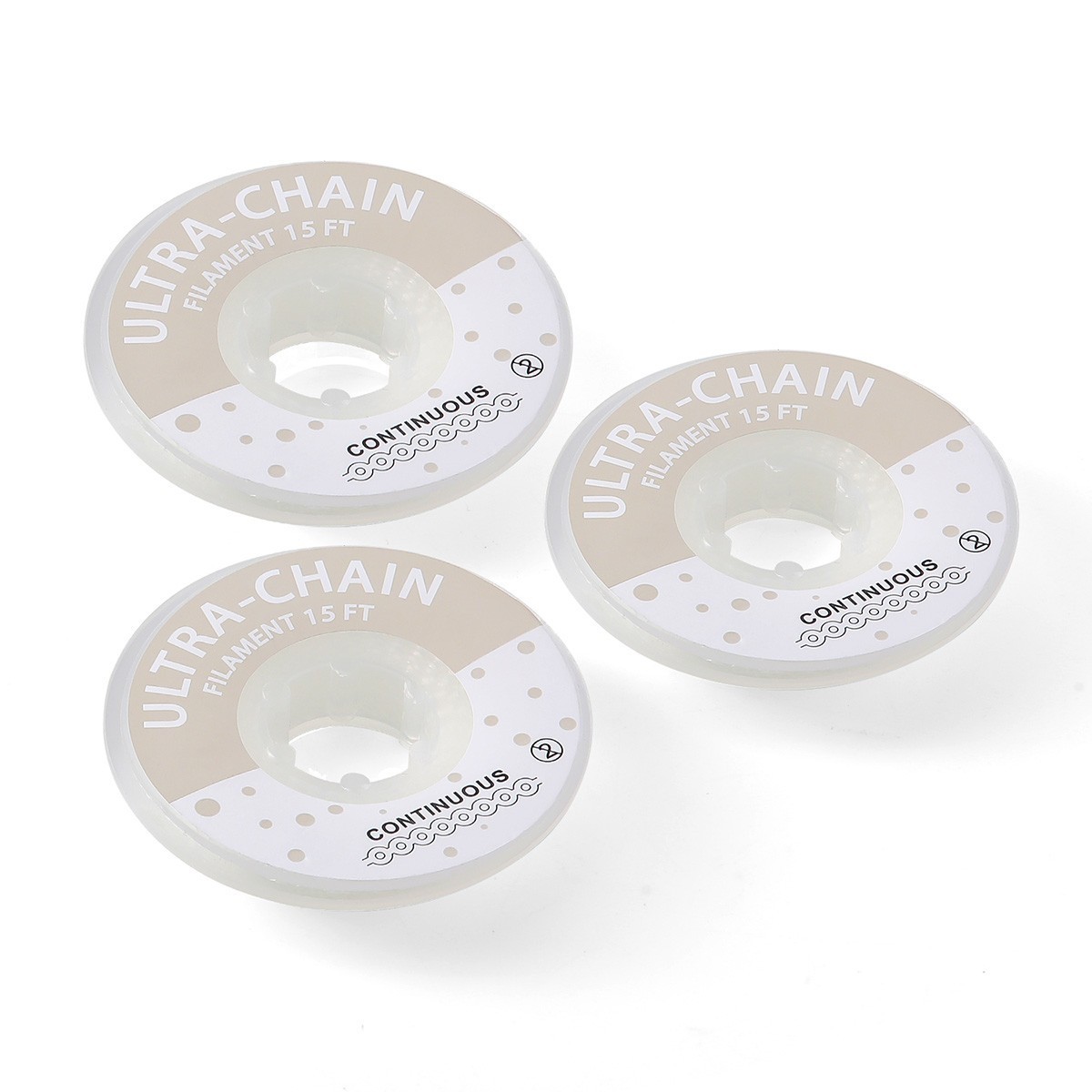 1x Dental Orthodontic Elastic Ultra Power Chain Long /Short /Closed Transparent