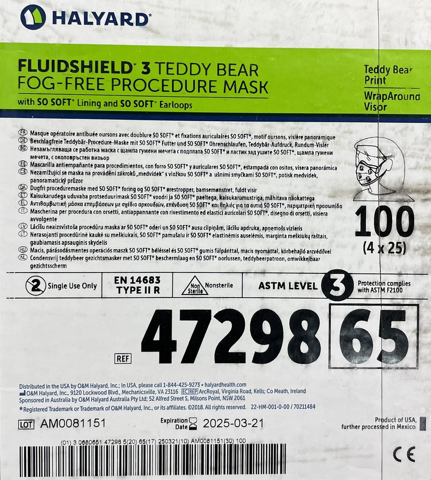 BD Male LL Cap/Adapters Case of 50 #408530 Expire 8-31-2023