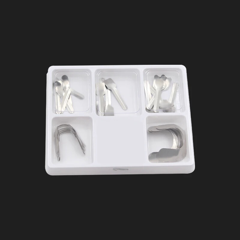 Dental Sectional Matrix Band Contoured System Metal Resin Clamping No1.398/1.330