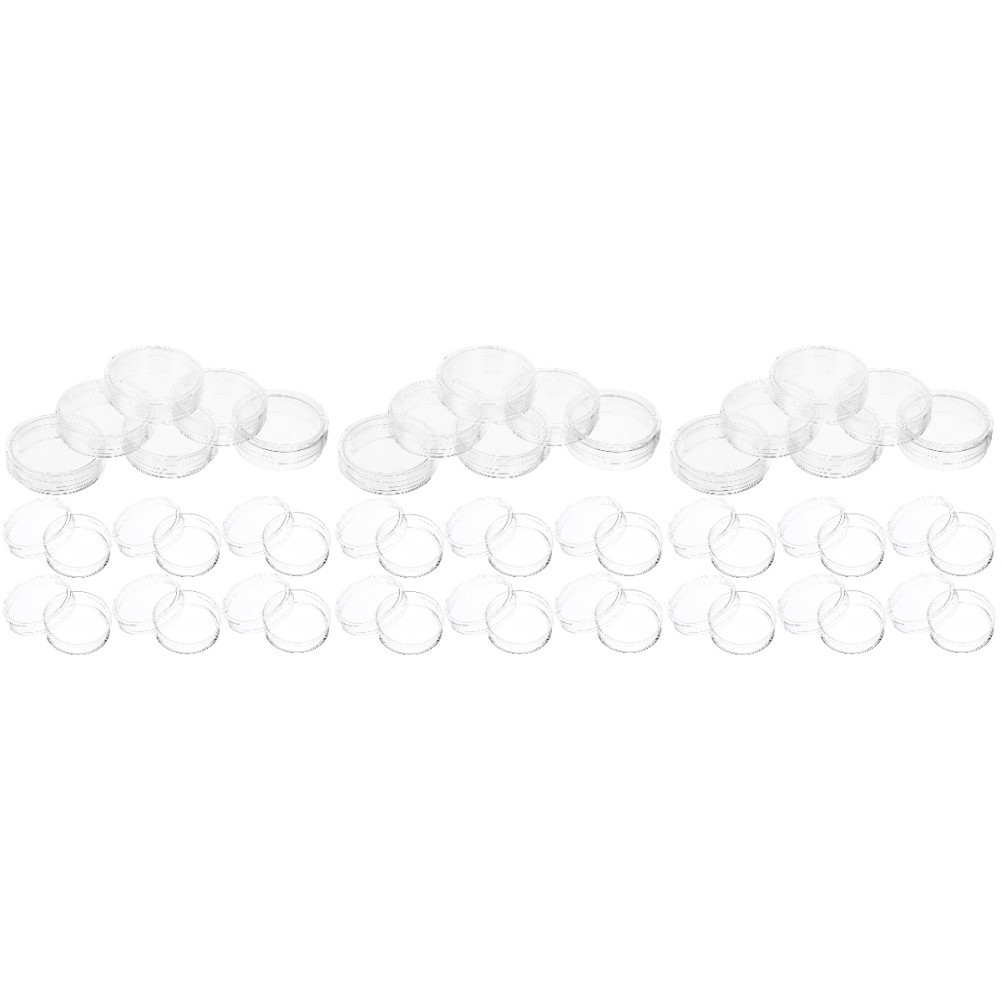 Set of 3 Science Experiment Supply Plate Petri Dish with Agar Culture