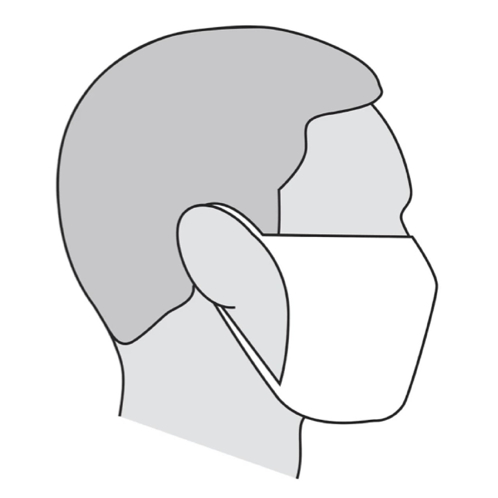 All Purpose 3 Layers Face Mask Light (Blue)