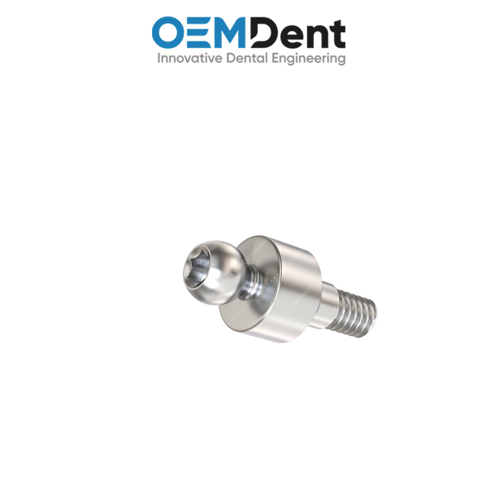 Straight Ball Attachment – DSI® Hexagon 2.42mm Compatible