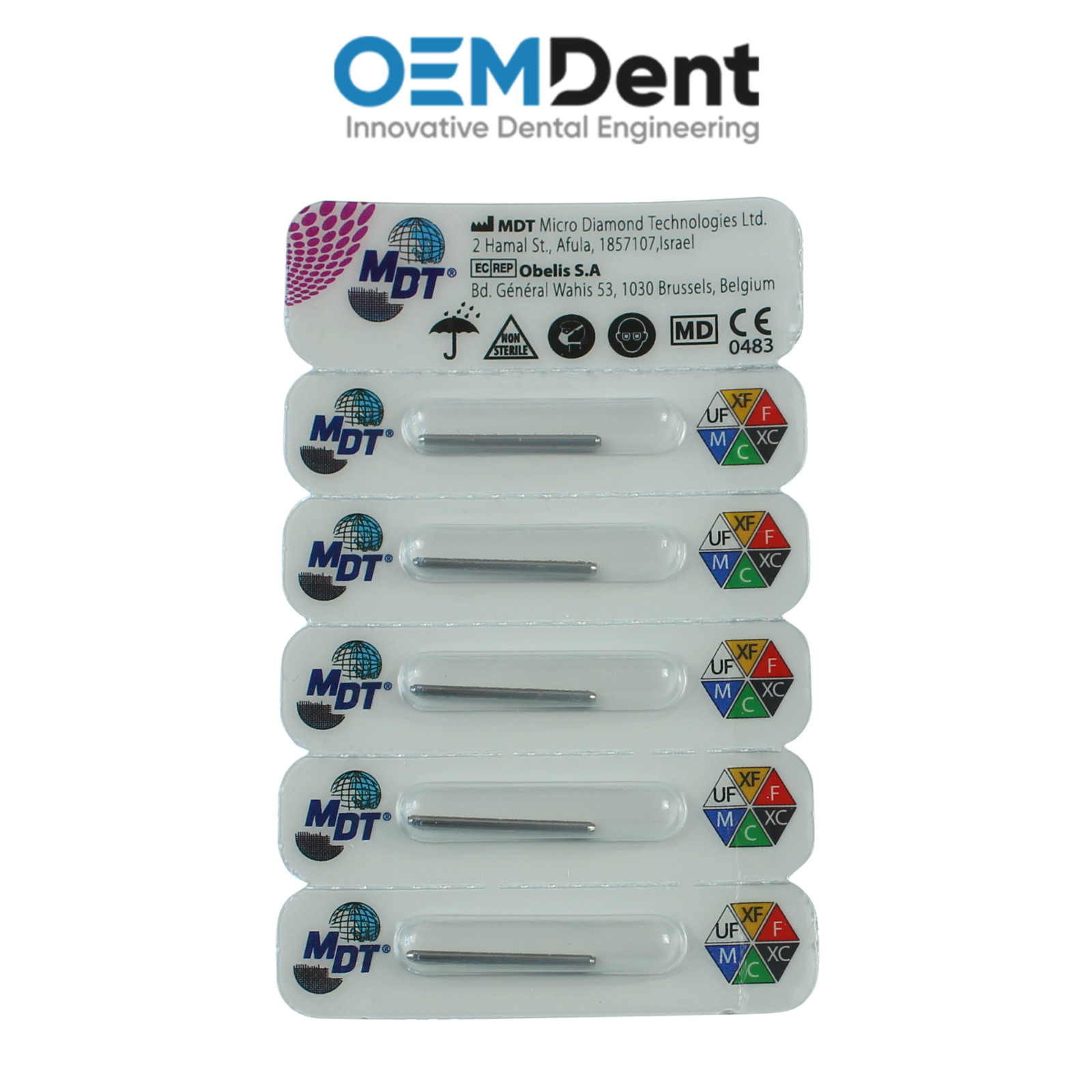 MDT FG Diamond Burs Round End Cutting 179 Crown Prep Contour Smooth Restorations