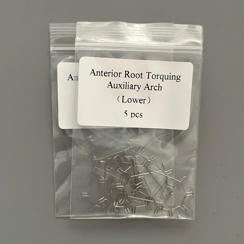 Dental Orthodontic Anterior Root Torquing Auxiliary Arch For Lower 5Pcs/Pack