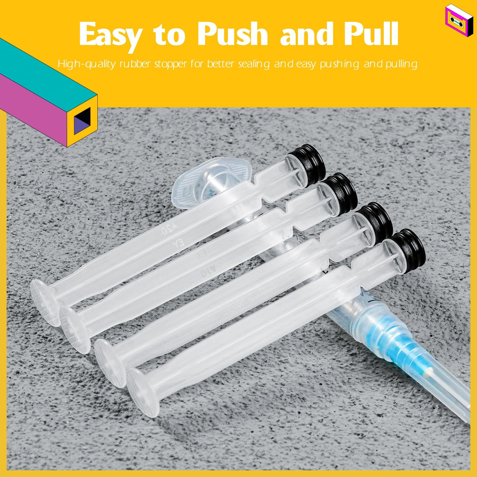 3ml Syringe with 23 Gauge 1 Inch Lab Disposable Luer Lock 3ML 23GA 1IN