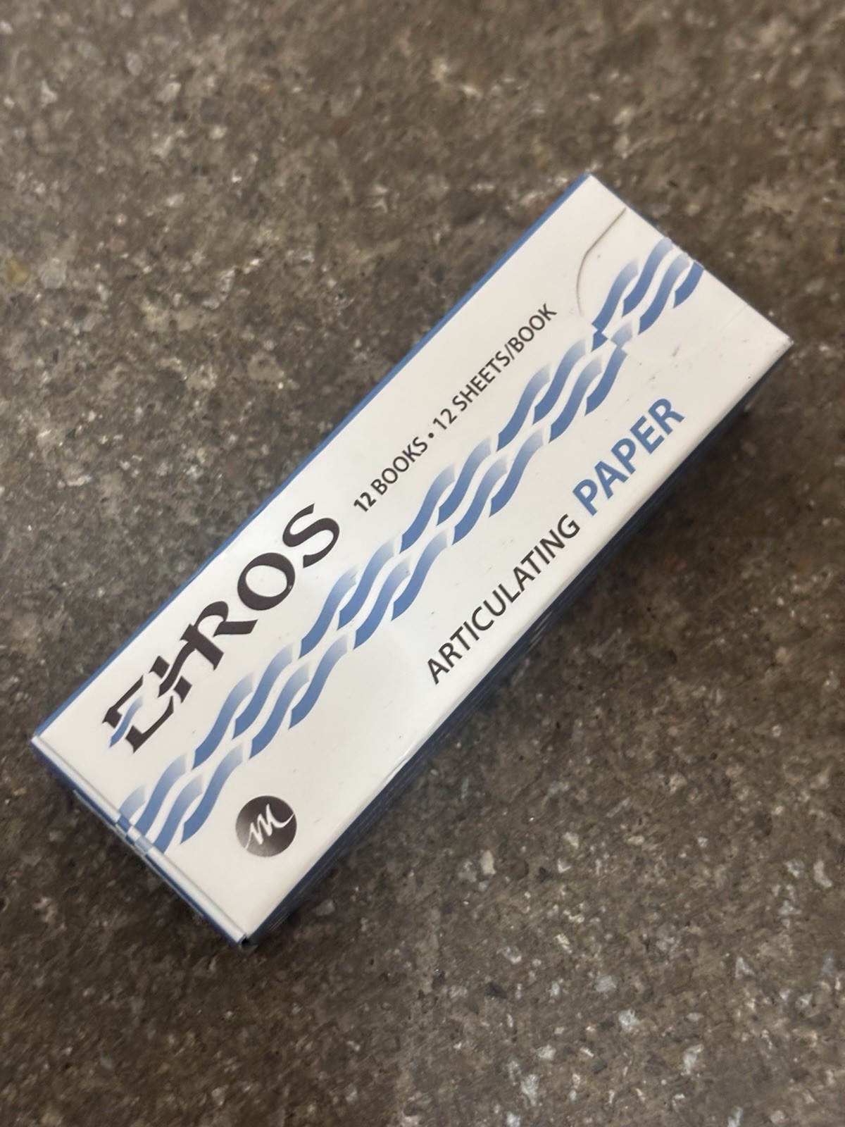 Exros Dental Articulating Paper 12 Books 12 Sheets/Book Made in USA New